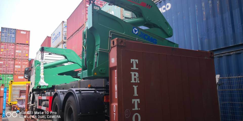 20 Foot Container Sidelifter Truck