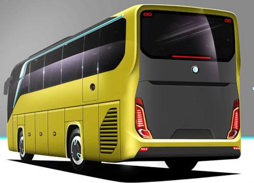 New City Bus with 51 Seats
