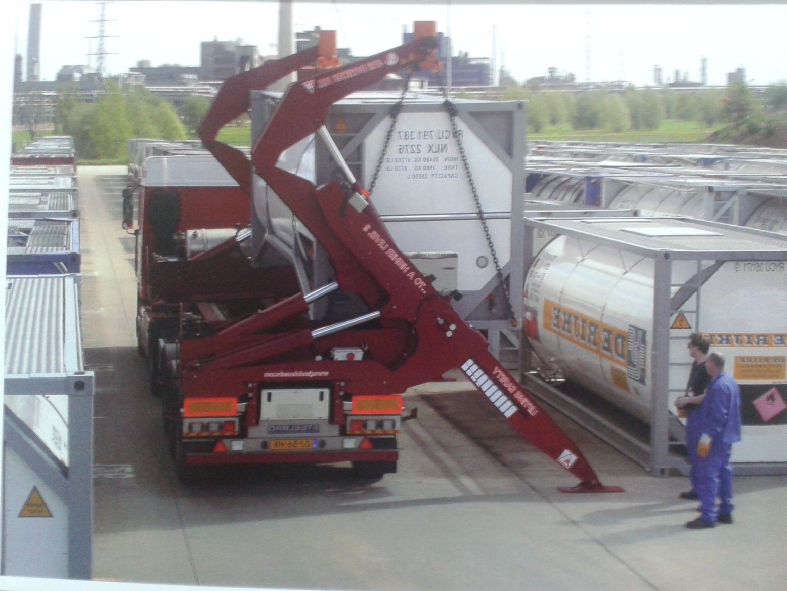 20FT/40FT Container Side Lifter Crane for Sale