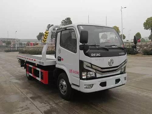 Flatbed Wrecker Truck with 3ton Lifting Weight