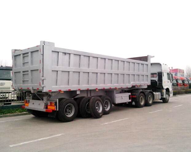 Factory Supply 3 Axles Dumper Trailer with Heavy Duty
