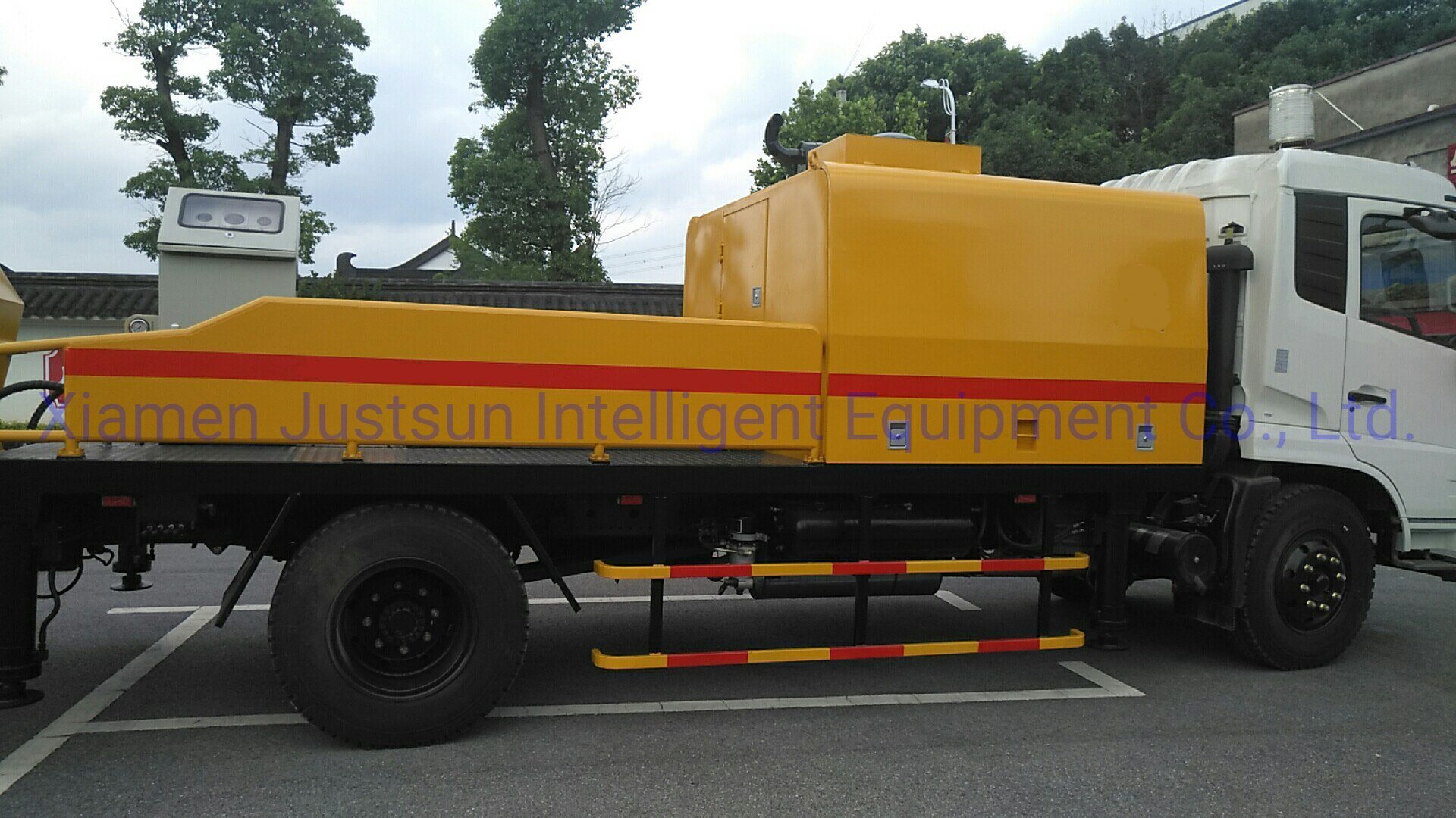 Pump Truck with Euro 4 Emission Standard